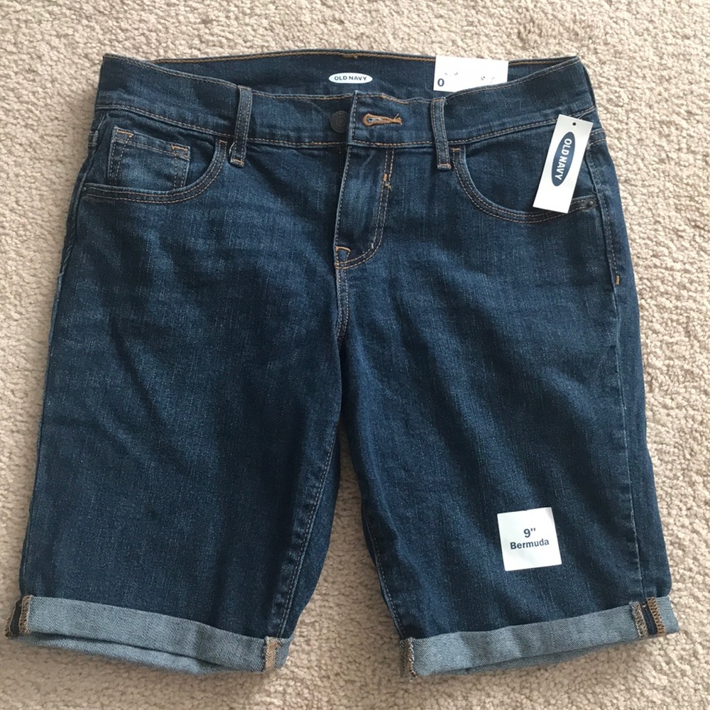 Boyfriend Bermuda Shorts